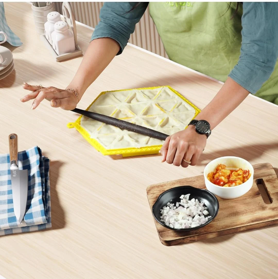 Samosa Maker (Makes 24 Samosas)- Easy Samosa Press Mould, say Goodbye to Messy samosa; f