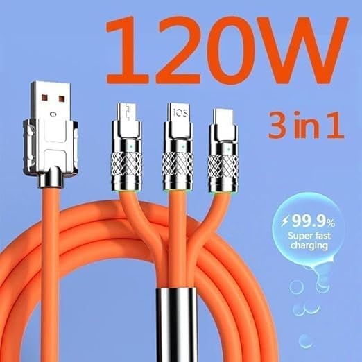 3-in-1 Fast Charging Data Cable - Image 3