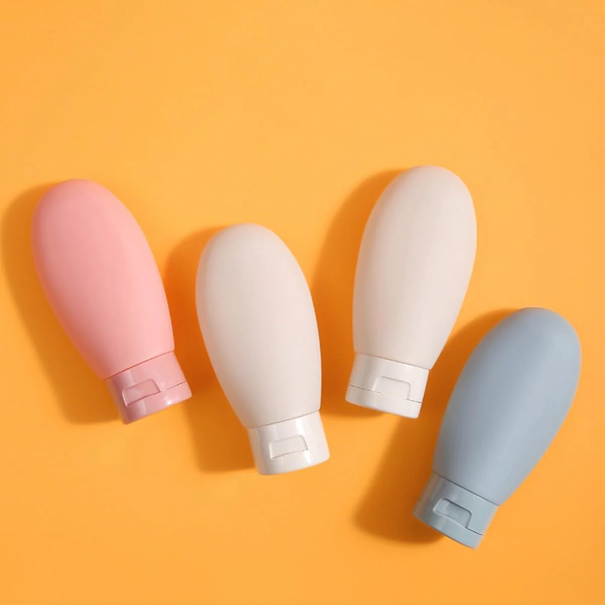 3 pieces travel Silicone Bottles leakproof for Toiletries- 60 ml each ,f - Image 5