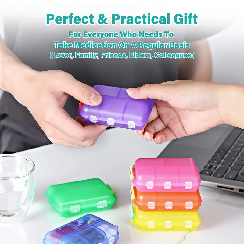 7-Day Pill Organizer - Dustproof & Moisture-Proof Recommended by Doctors (BUY 1 GET 1 FREE) - Image 4
