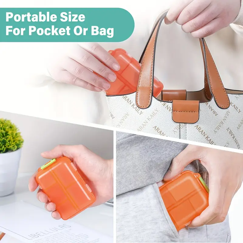 7-Day Pill Organizer - Dustproof & Moisture-Proof Recommended by Doctors (BUY 1 GET 1 FREE) - Image 5
