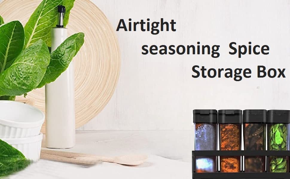 8 Pcs Airtight Masala Box- With organizer - Image 6