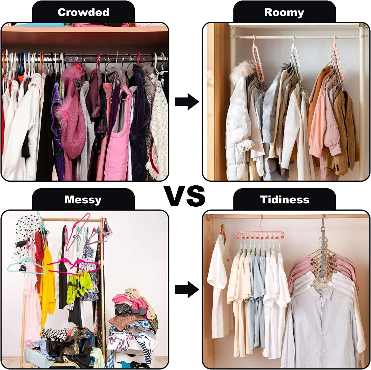 9 in 1 Space Saving Hanger- .f - Image 10