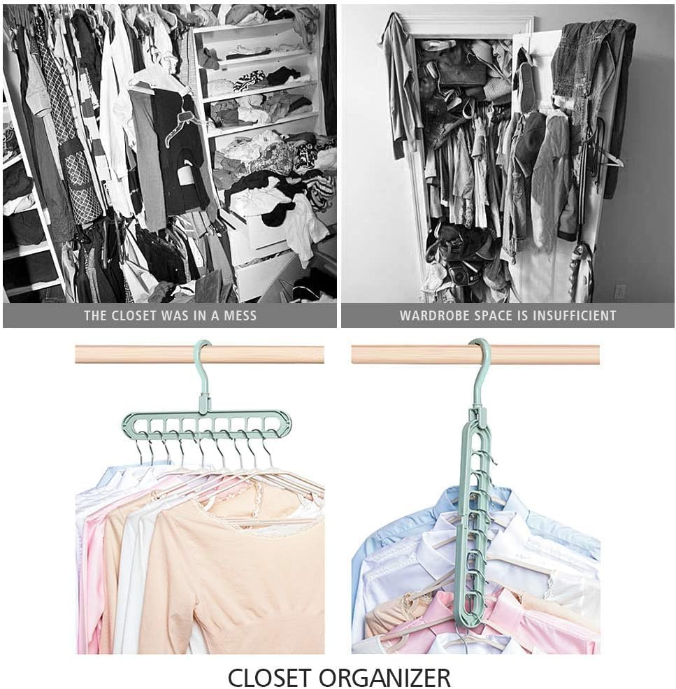 9 in 1 Space Saving Hanger- .f - Image 11