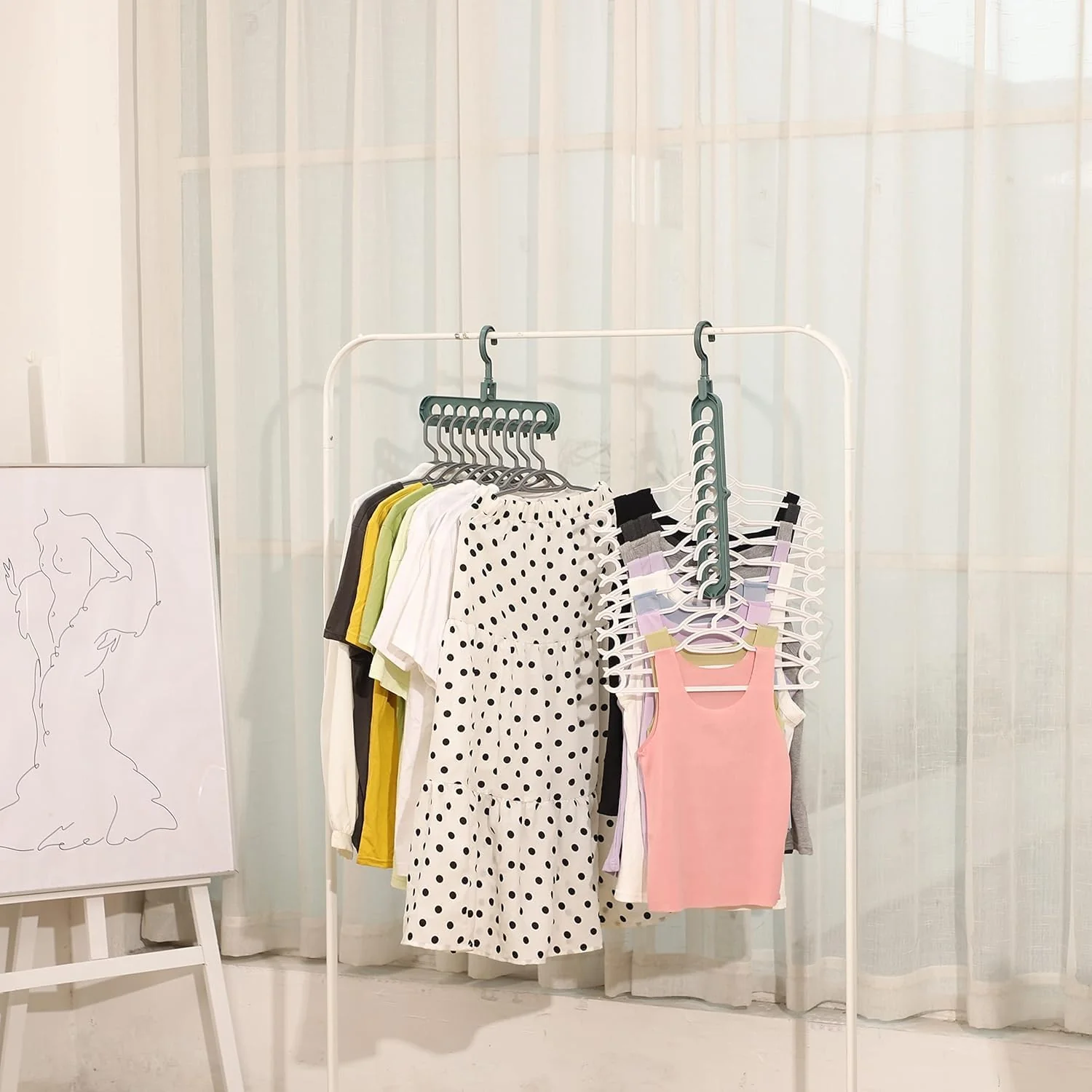 9 in 1 Space Saving Hanger- .f - Image 4
