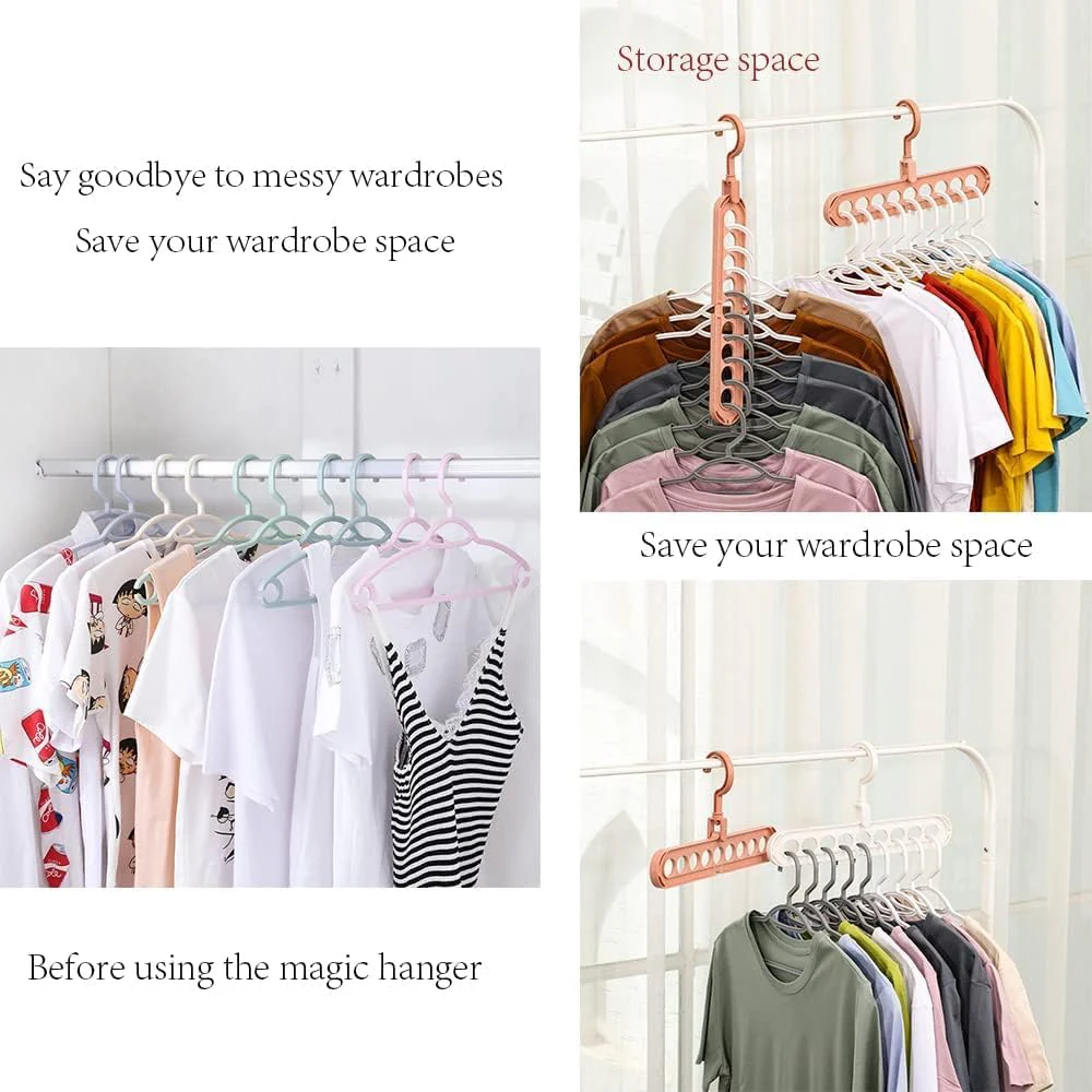 9 in 1 Space Saving Hanger- .f - Image 7