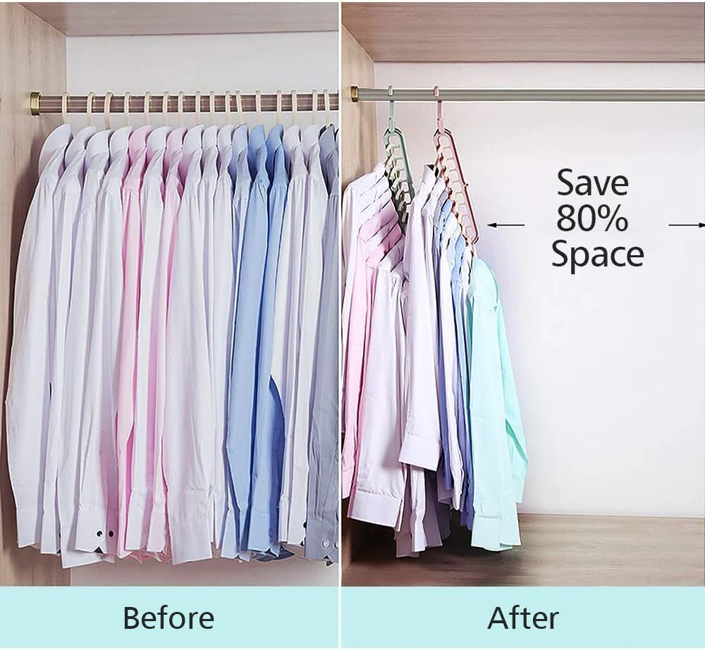 9 in 1 Space Saving Hanger- .f - Image 8