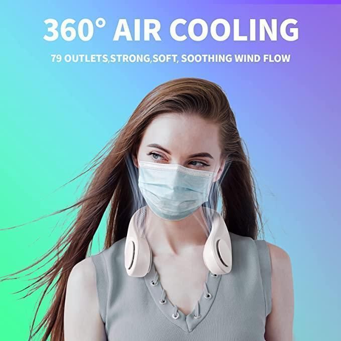 AirCool Wearable Fan- Rechargeable - Image 4