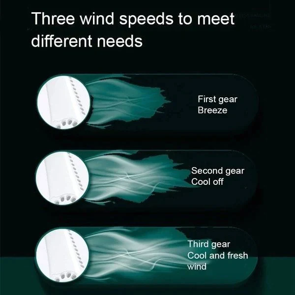 AirCool Wearable Fan- Rechargeable - Image 7