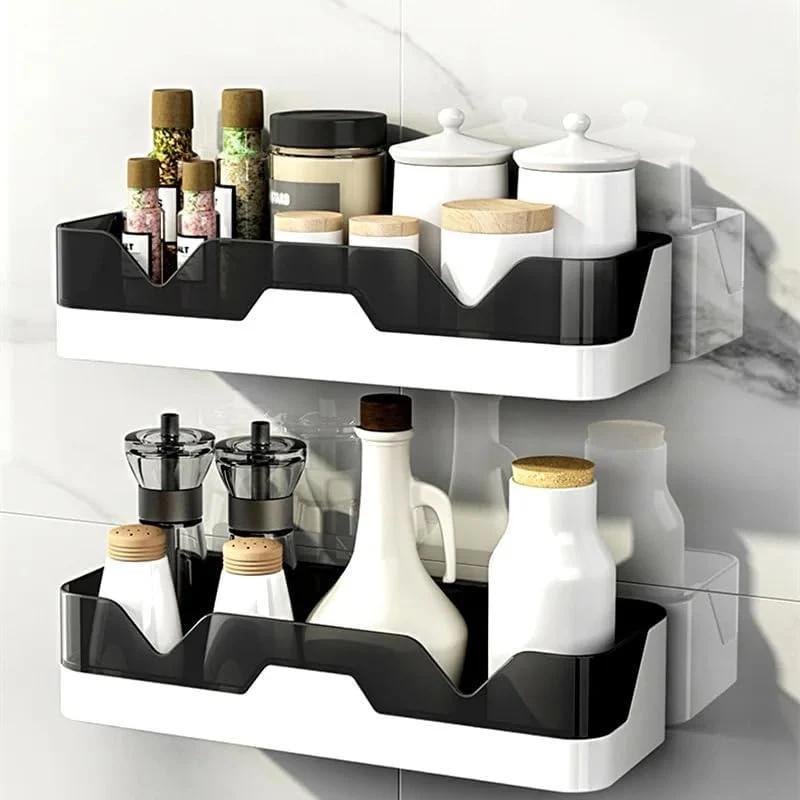 Bathroom & Kitchen adhesive organiser Shelf -(Pack of 2): f - Image 2