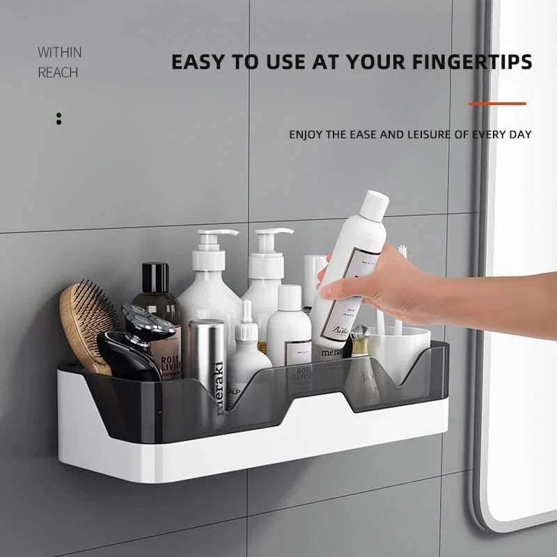 Bathroom & Kitchen adhesive organiser Shelf -(Pack of 2): f - Image 3