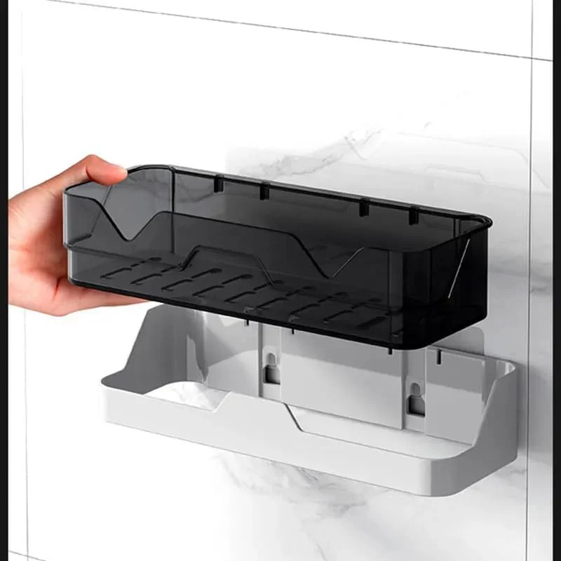 Bathroom & Kitchen adhesive organiser Shelf -(Pack of 2): f - Image 4
