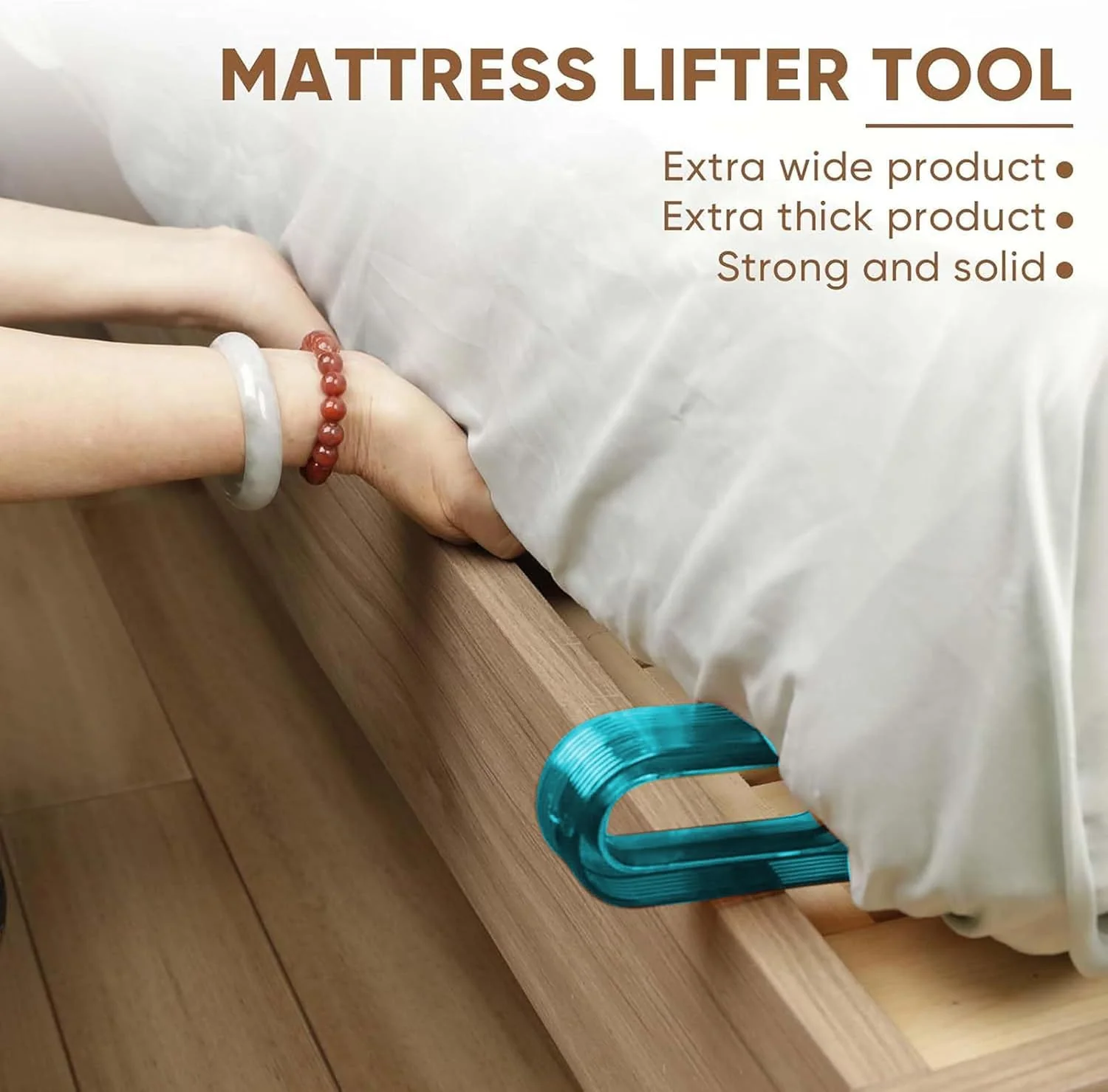 Mattress Lifter & Bedsheet Tucker Tool- .g
