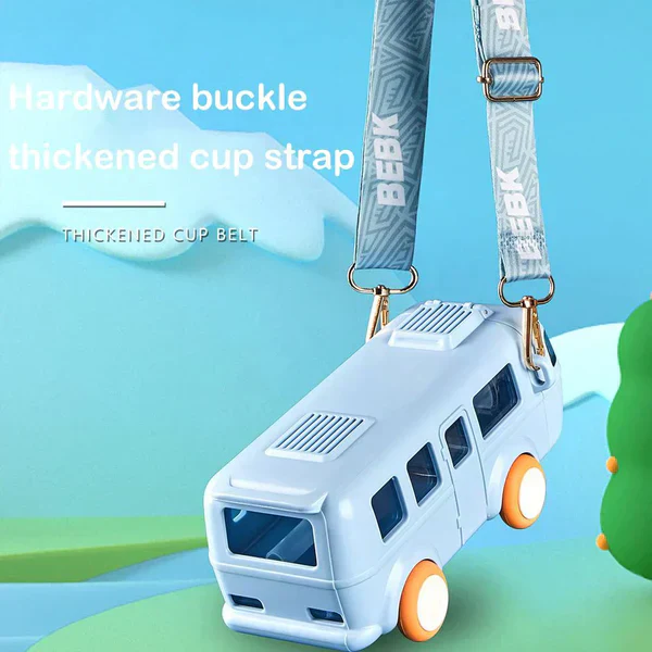 BUS Water Bottle For Kids- Play & Drink - Image 5