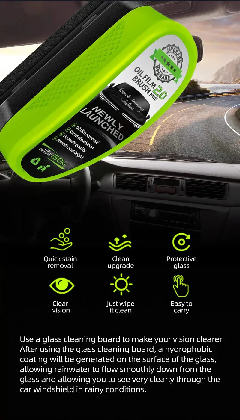 Car Windshield Oil Film Cleaning Brush -.g - Image 10