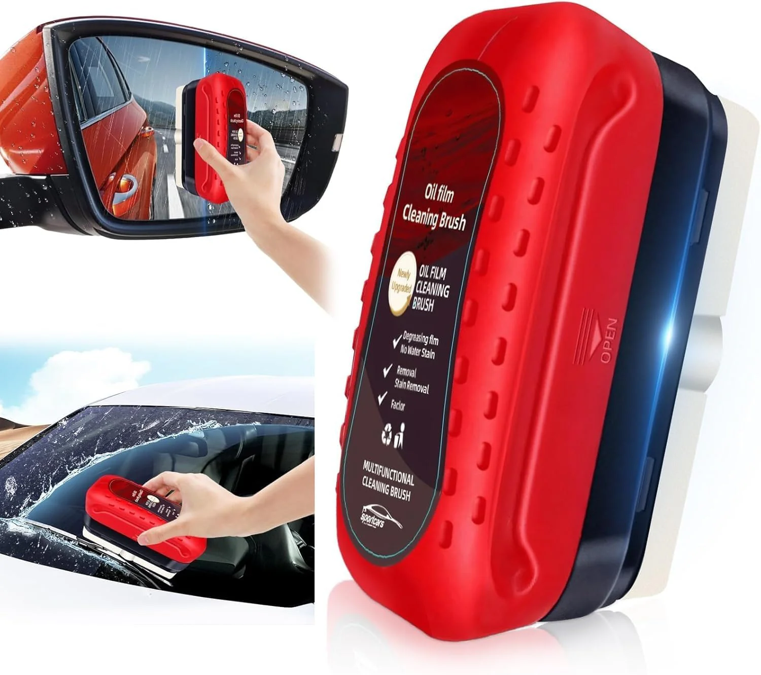 Car Windshield Oil Film Cleaning Brush -.g - Image 5
