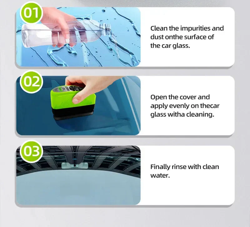 Car Windshield Oil Film Cleaning Brush -.g - Image 6