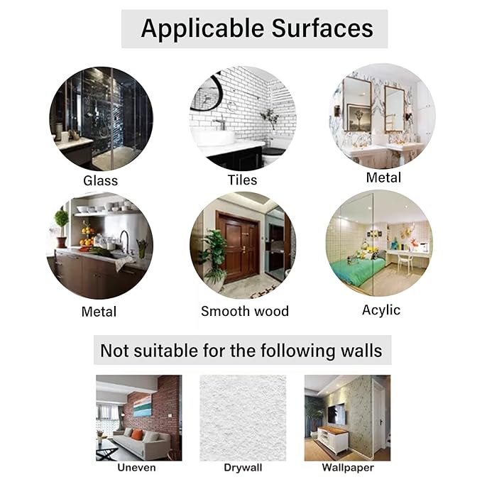Curved Adhesive Wall Hooks, No-Drilling Waterproof Screw Free Stickers for Hanging - Image 6