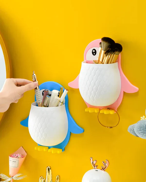 CUTE Penguin Storage Rack- Wall Mounted - Image 4