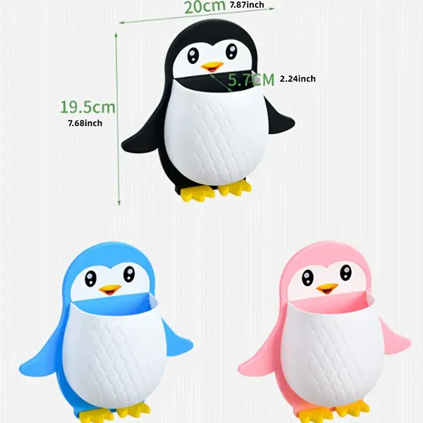 CUTE Penguin Storage Rack- Wall Mounted - Image 7
