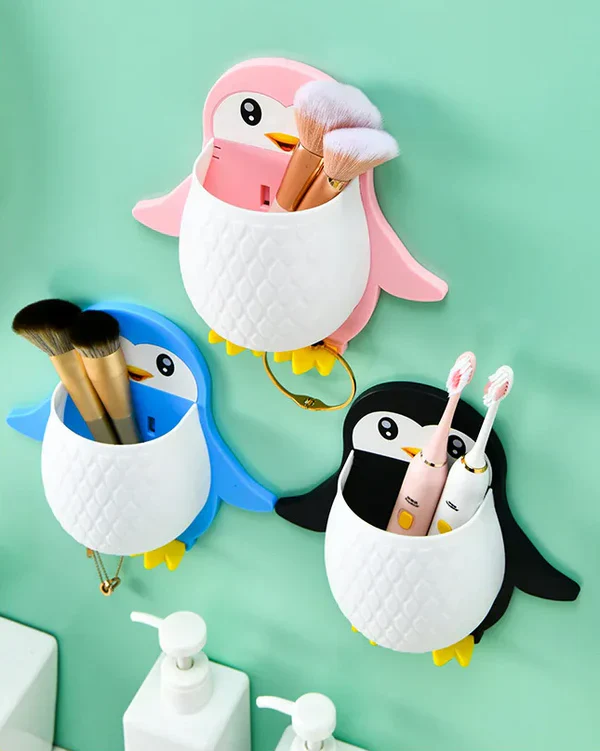 Cute Penguin Storage Rack- Wall Mounted - Image 2