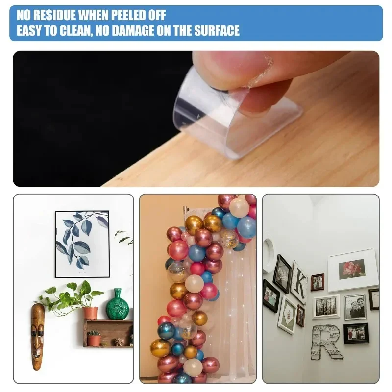 Double-Sided Adhesive Sticker Strips – Strong, Clean & Easy to Use- (Pack of 120 strips) ,g - Image 6