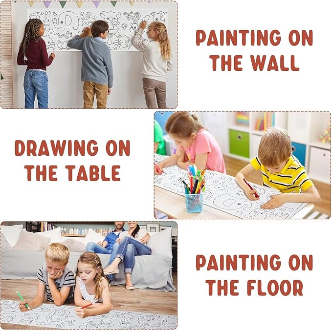 Drawing Roll for Kids- Sticker 300x30 cm-g. - Image 9
