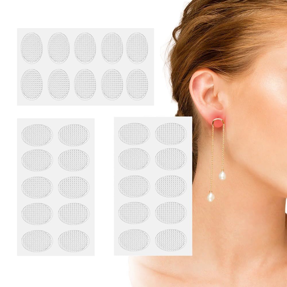 Earlobe Support Patches – Invisible Protection for Your Ears (100 pcs)-.g - Image 4