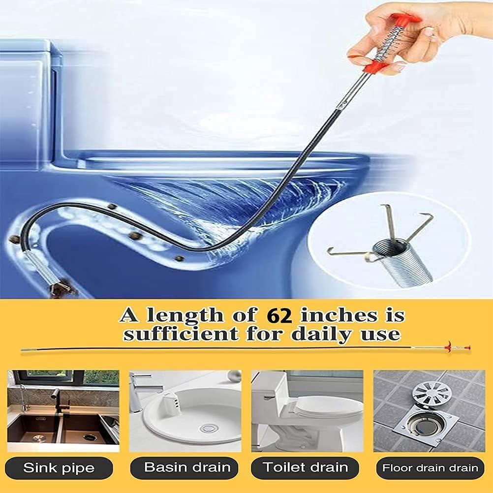 FlexiClean Sink Clean Steel Pipe- 360 degree movement- .g - Image 3