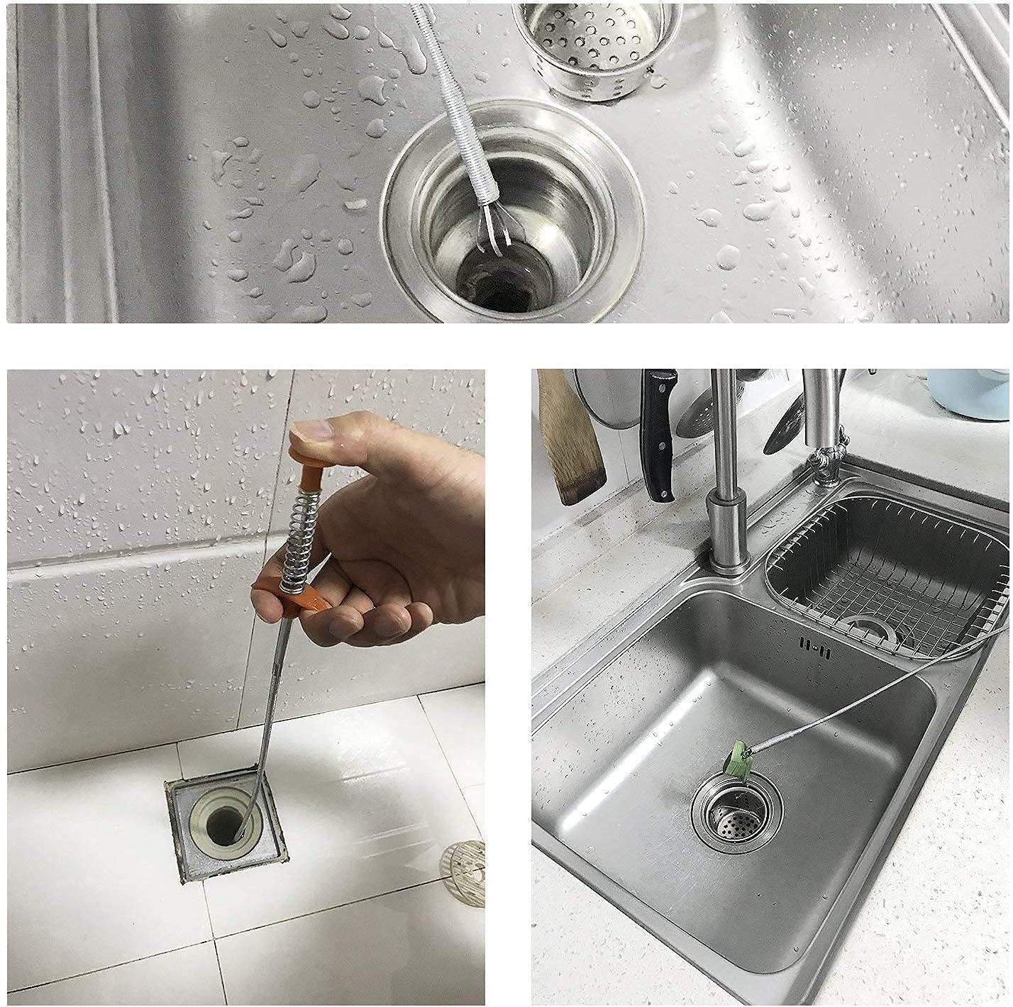 FlexiClean Sink Clean Steel Pipe- 360 degree movement- .g - Image 8