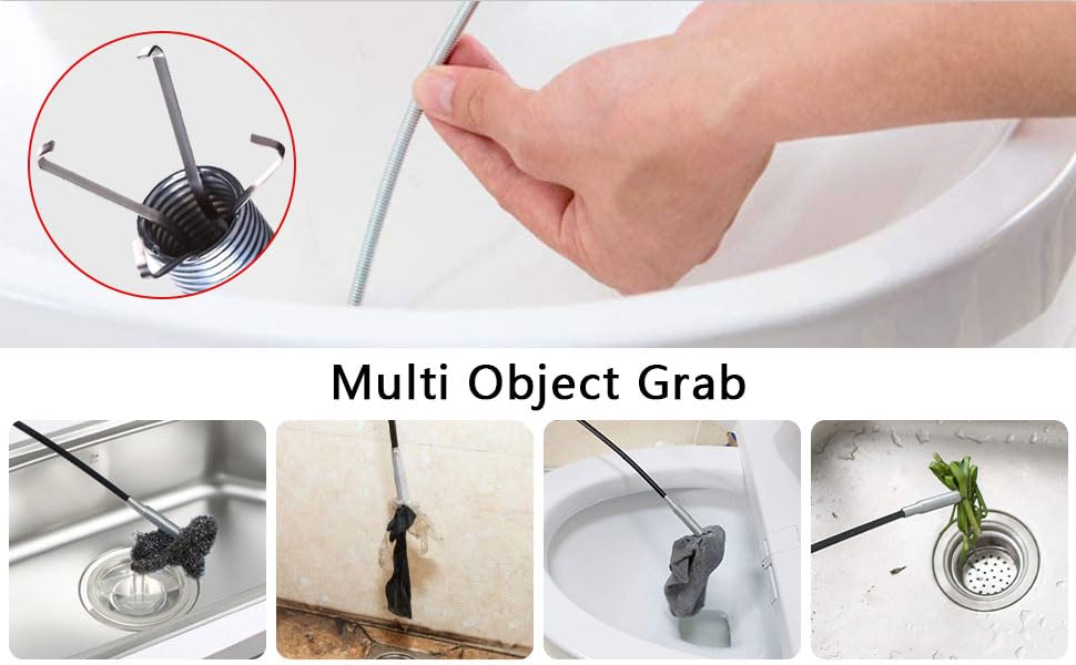 FlexiClean Sink Clean Steel Pipe- 360 degree movement- .g - Image 9