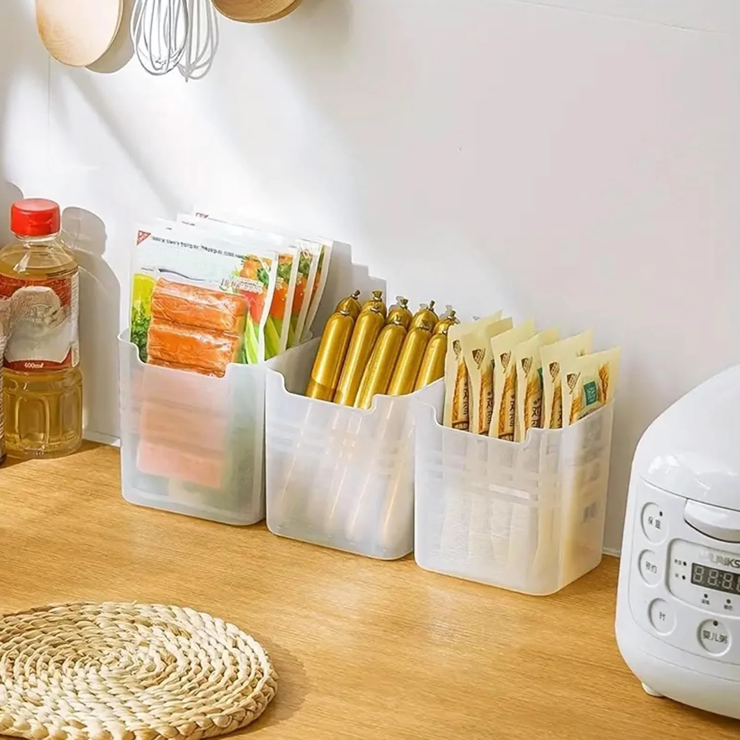 Fridge and Home Organiser containers (Pack of 6) ,f - Image 3