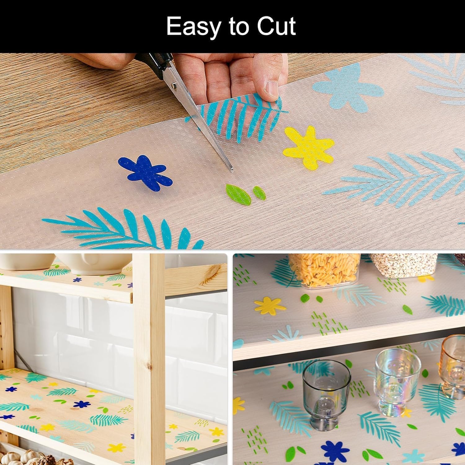 GripSafe Waterproof Drawer & Cabinet Shelf Liner (45 × 125 cm); g - Image 13