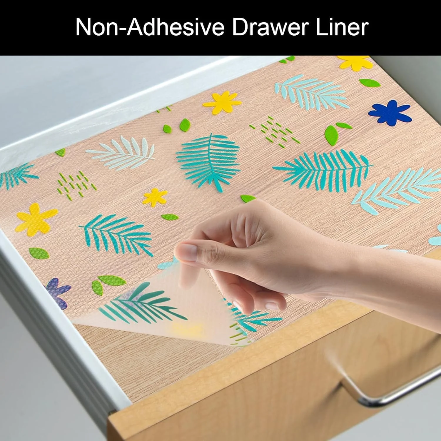 GripSafe Waterproof Drawer & Cabinet Shelf Liner (45 × 125 cm); g - Image 4