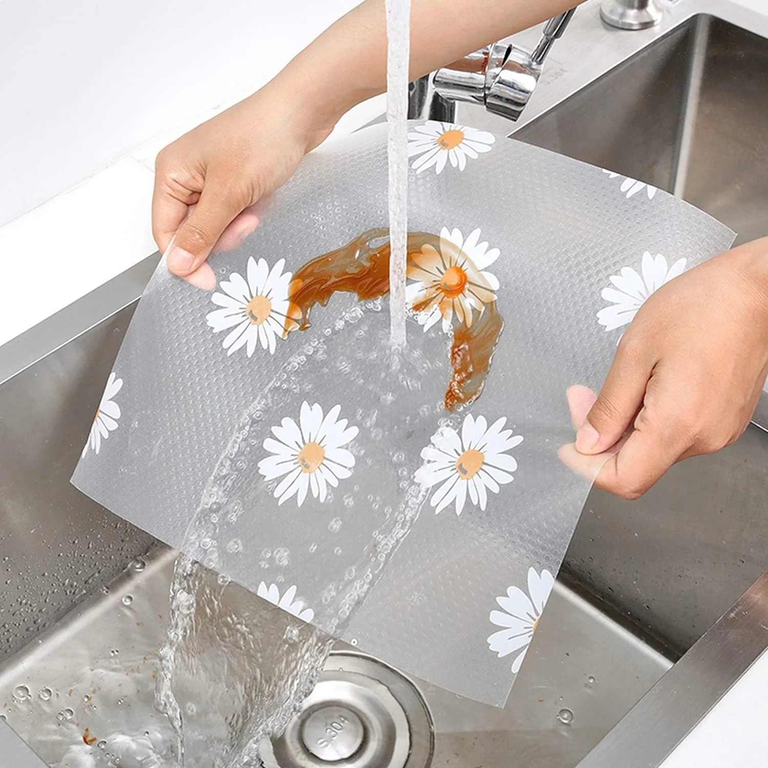 GripSafe Waterproof Drawer & Cabinet Shelf Liner (45 × 125 cm); g - Image 5