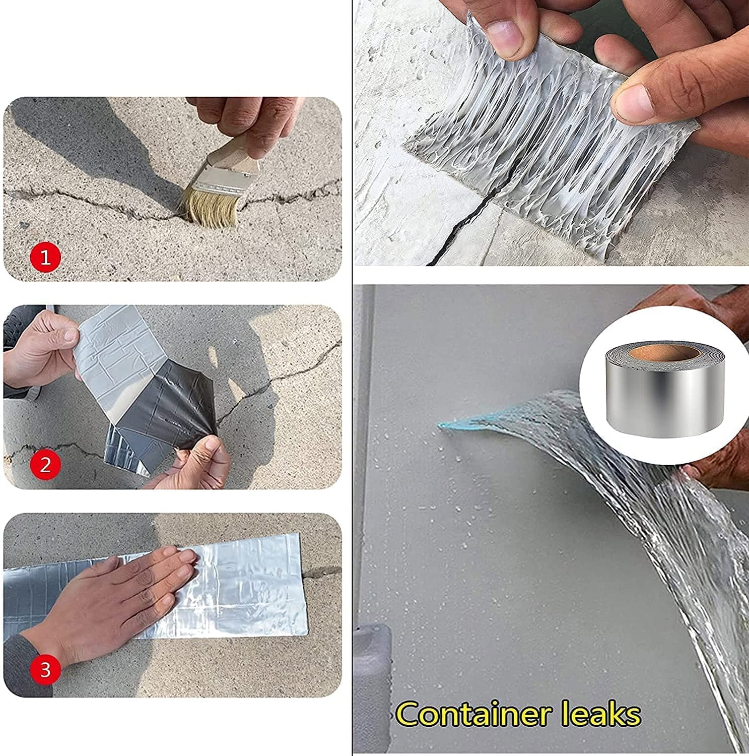 Leakage Repair Aluminium Waterproof Tape- .g - Image 2