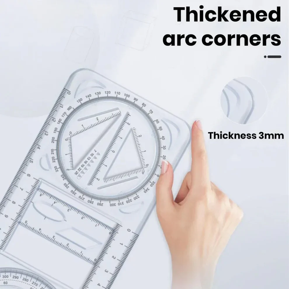 All in one - Multifunctional Geometric Ruler.g (Buy 1 Get 1 Free).g - Image 2