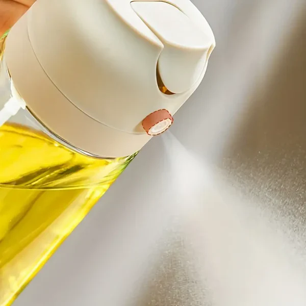 Multipurpose Oil Sprayer and Dispenser Glass Jug with lock system (500 ML). - Image 9