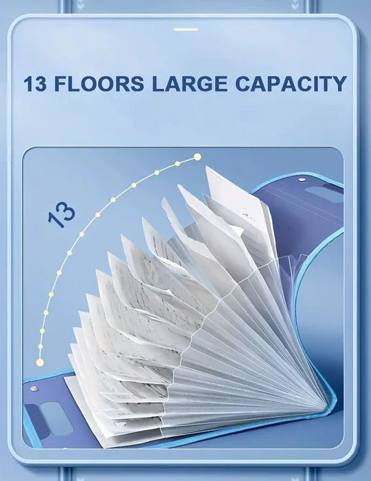 Portable 13 Layer File Folder Bag - Image 3