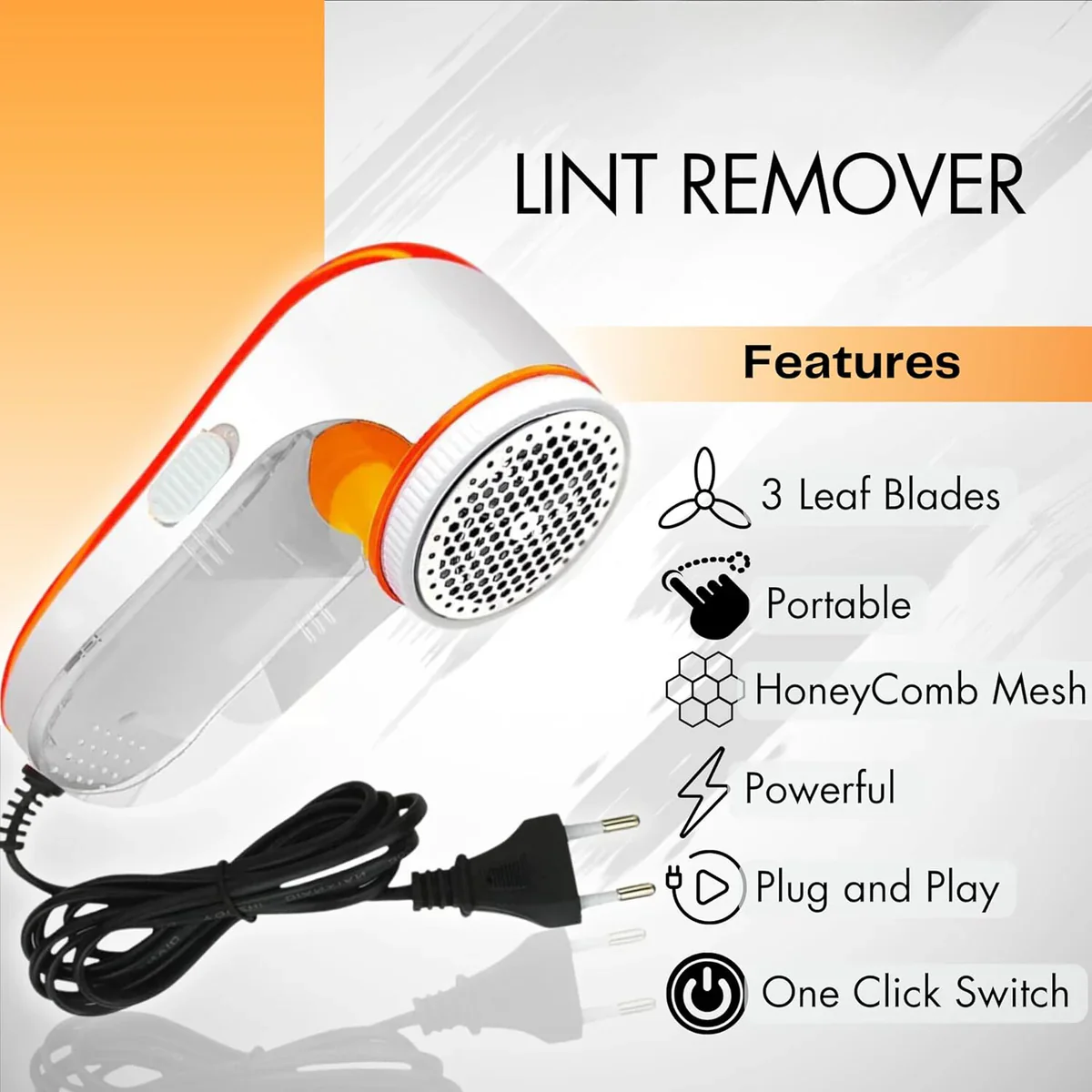 Portable Lint Remover machine With Power Cord, g