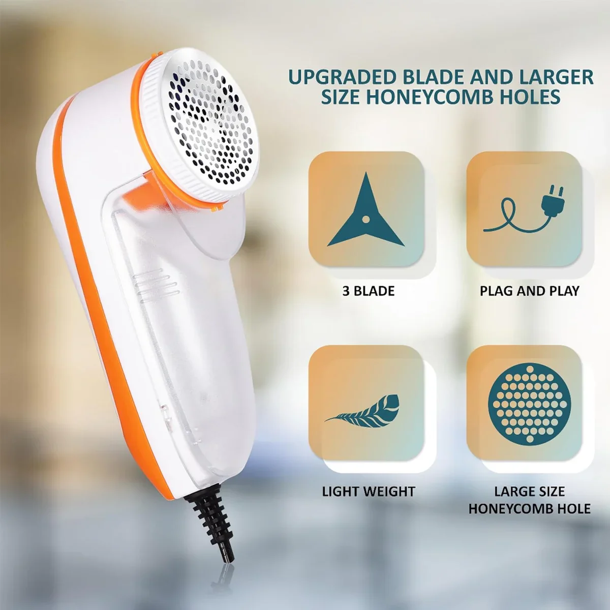 Portable Lint Remover machine With Power Cord, g - Image 4