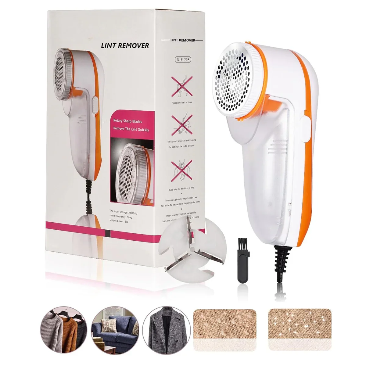 Portable Lint Remover machine With Power Cord, g - Image 5