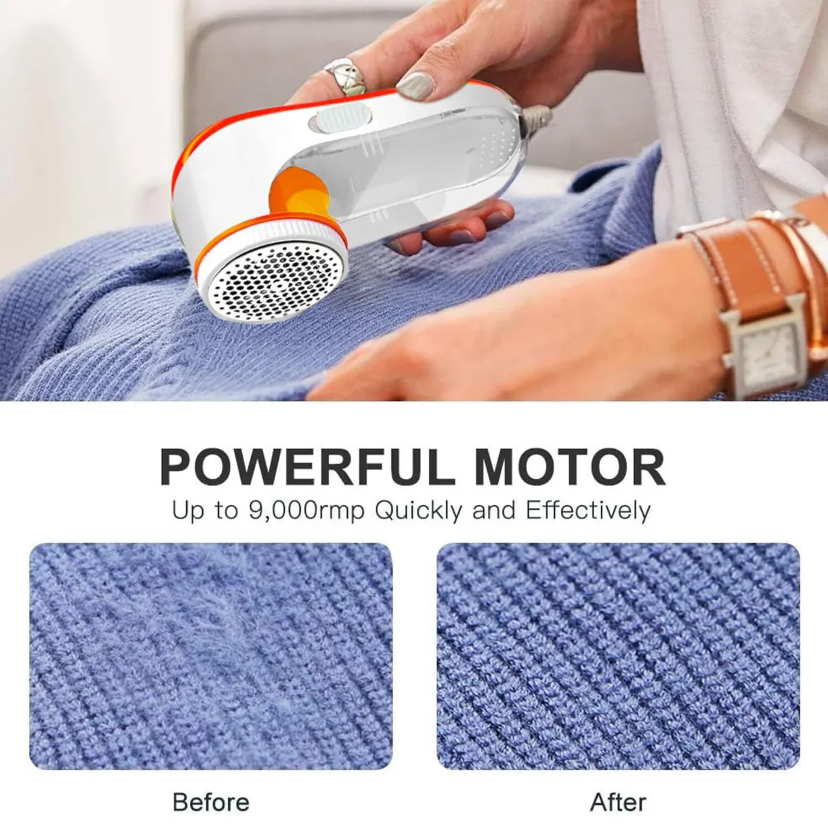 Portable Lint Remover machine With Power Cord, g - Image 9