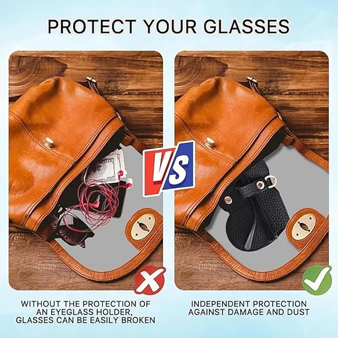 Portable Sunglasses & Eyeglasses Case Pouch – Soft Protective Cover - Image 6