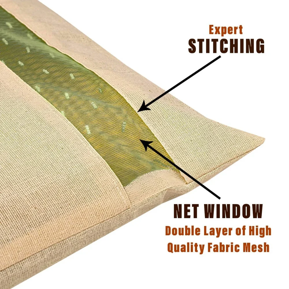 Premium Cotton Saree Covers with ZIP Lock-.f - Image 5