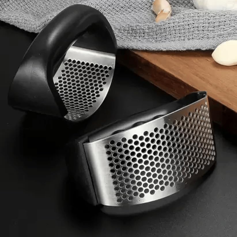 Premium Garlic Crusher – Easy, Quick & Mess-Free (Pack of 2)- .g - Image 2