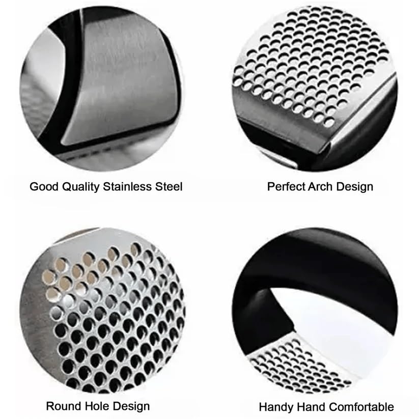 Premium Garlic Crusher – Easy, Quick & Mess-Free (Pack of 2)- .g - Image 7