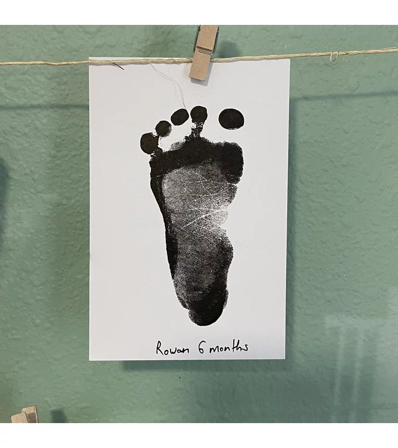 Press & Print Baby Imprint Kit- Safe Non Toxic & Mess free - Image 4