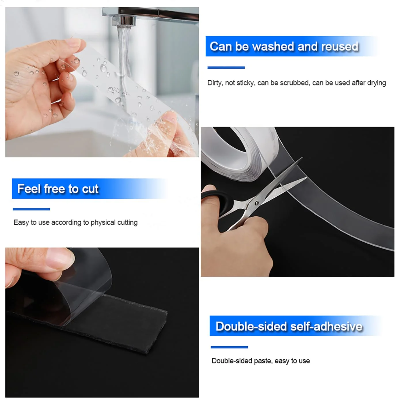 Reusable Magic Gel Roll- Double sided - .g - Image 5