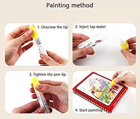 Reusable Magic Water Quick Dry Book- (Pack Of 4 Books) - Image 6